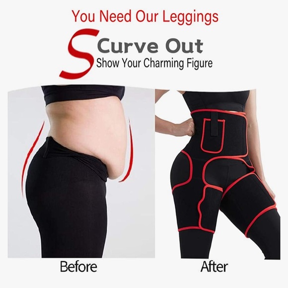 JENABOM Waist and Thigh Thinner Trainer Slimmer Sweat Butt Lifter. - Picture 3 of 6